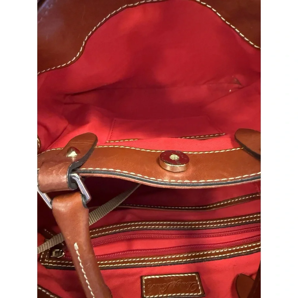 Dooney ans‎ Bourke Lizard Embossed Handbag-Large